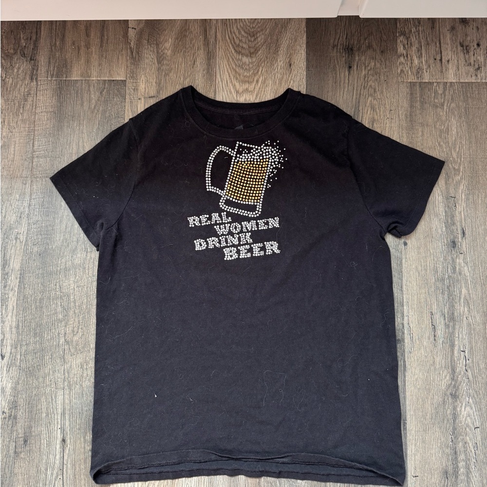 Womens “Real Women Drink Beer” tee